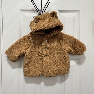 GAP Baby Tan Hooded Jacket